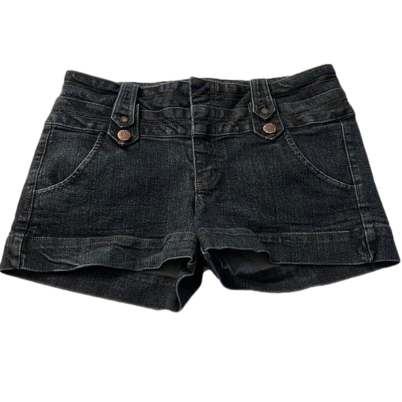 Boom Boom Jeans Pants - (29”) Boom Boom Dark Denim Shorts